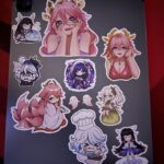 Genshin Impact Multiple Mix Character Stickers