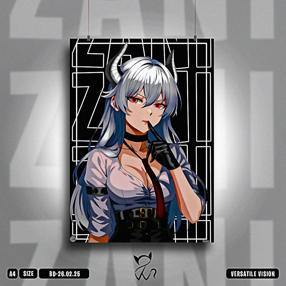 Zani Wuthering Waves Fanmade Wall Poster