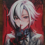 Arlecchino Genshin Impact Fanmade Wall Poster