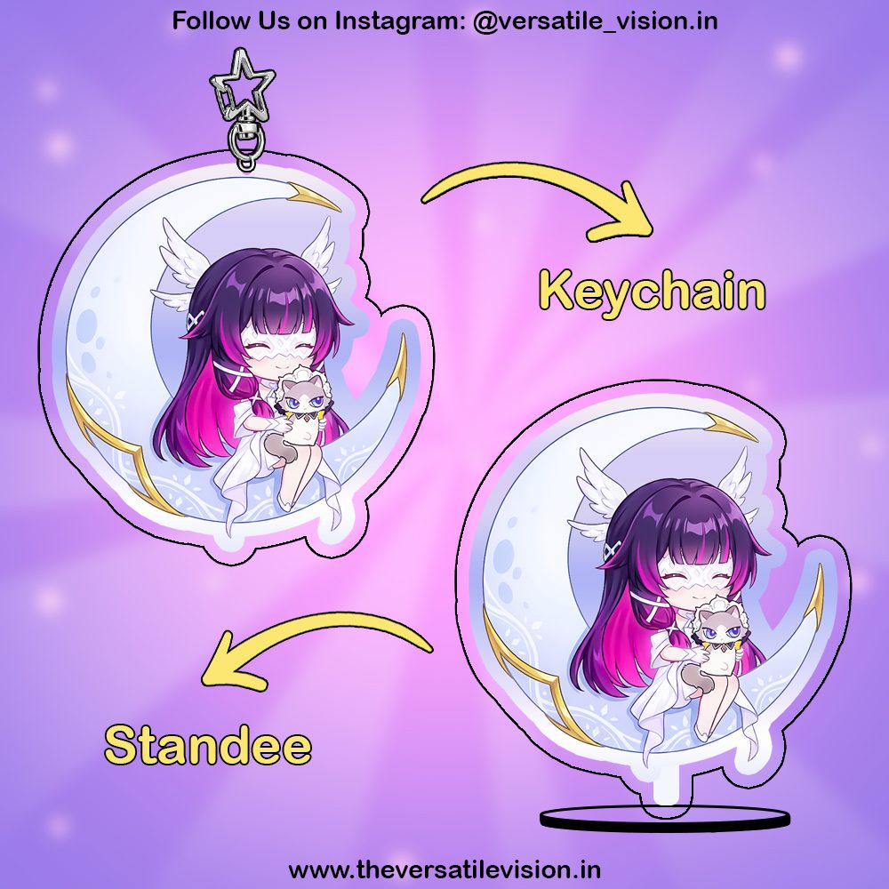 Columbina Fan-Made Keychain & Standee