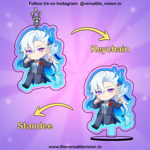 Neuvillette Fan-Made Keychain & Standee