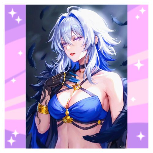 Galbrena Wuthering Waves Fanmade Wall Poster