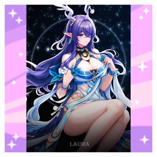 Lauma Genshin Impact Fanmade Wall Poster