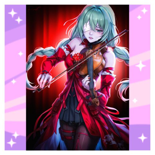 Phrolova Wuthering Waves Fanmade Wall Poster