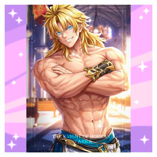 Varka Genshin Impact Fanmade Wall Poster