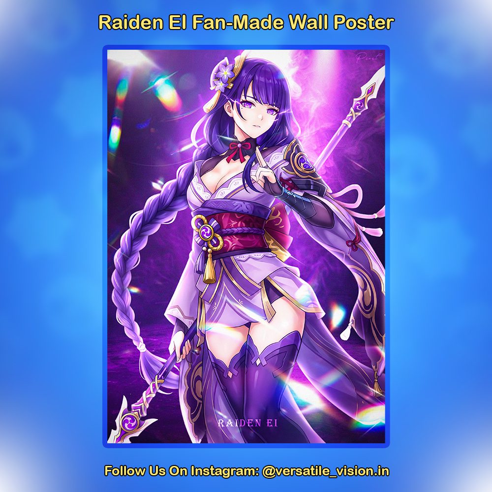 Genshin Impact All Archon's – Fan-Made Wall Poster. - Image 5