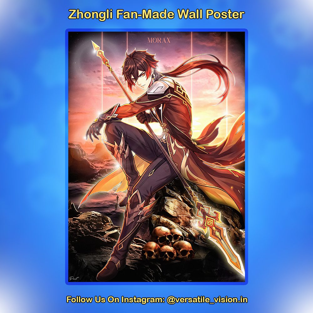 Genshin Impact All Archon's – Fan-Made Wall Poster. - Image 3