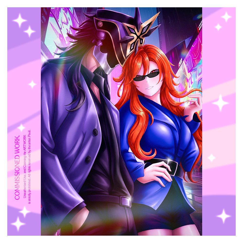 City-Vibe Mavuika & Capitano Fanmade Glossy Poster